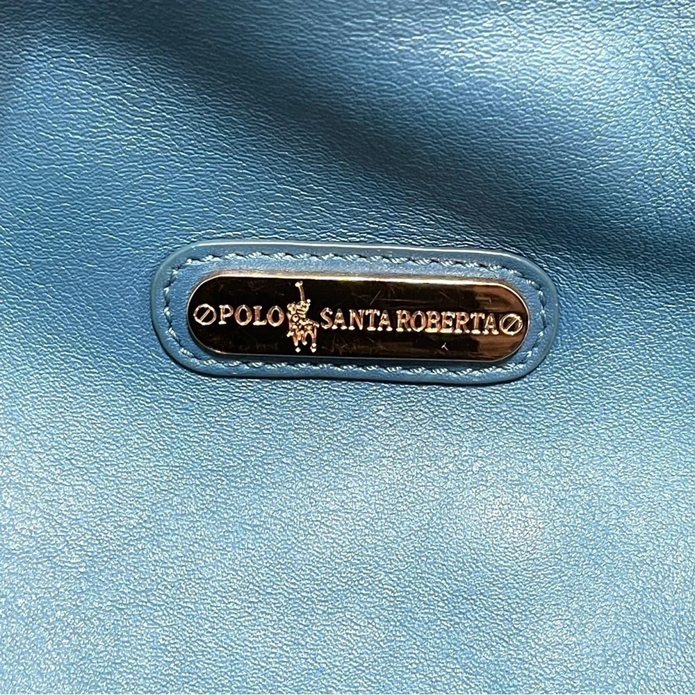 Polo Santa Roberta Woman Blue Hobo Shoulder Purse